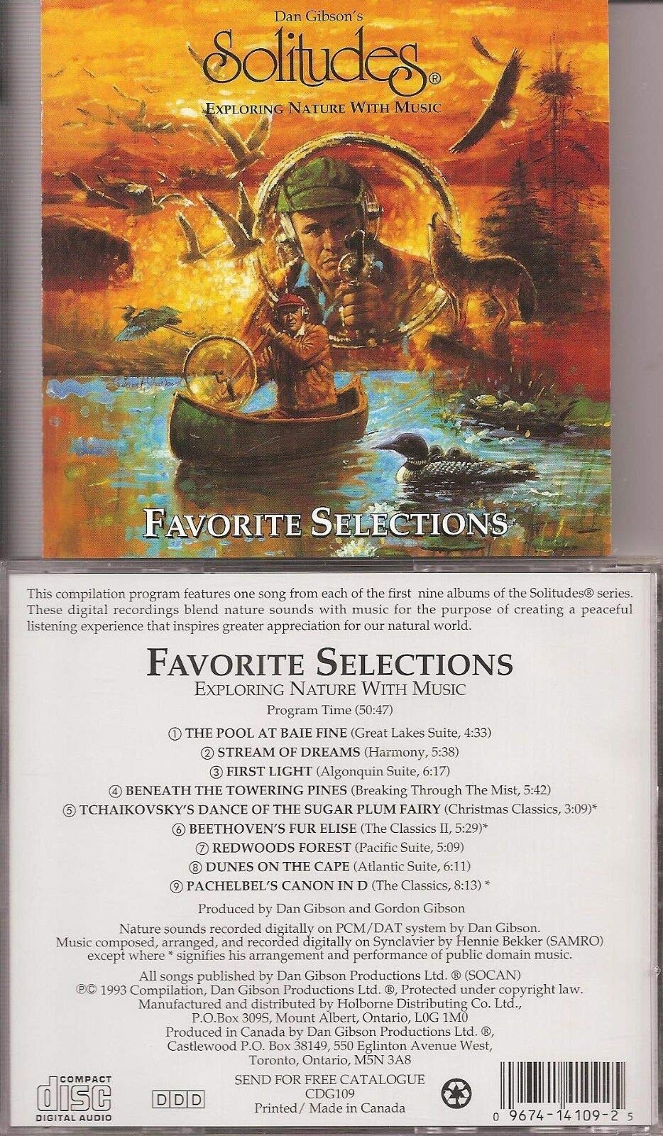 Favorite Selections 1 Dan Gibson's Solitudes