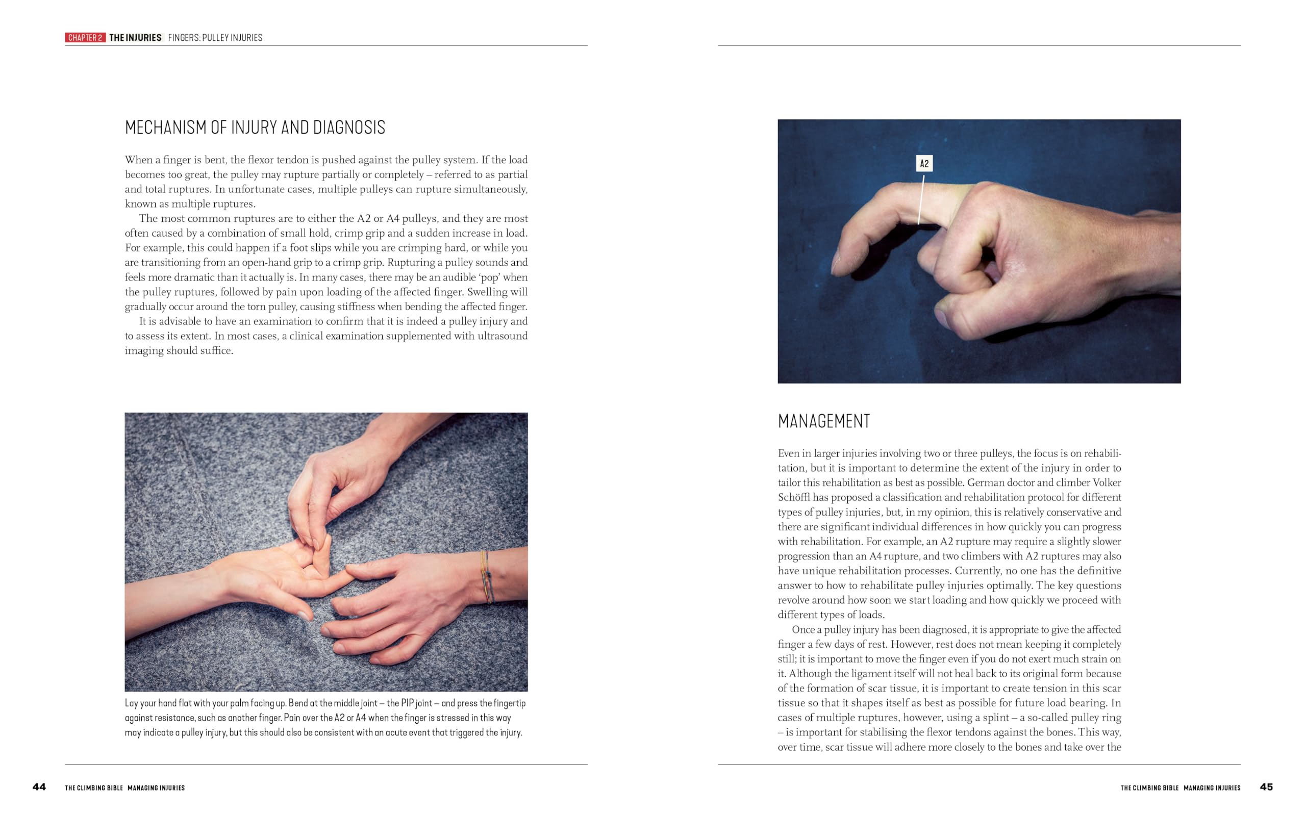 The Climbing Bible: Managing Injuries: Injury prevention and rehabilitation for climbing and bouldering: 3