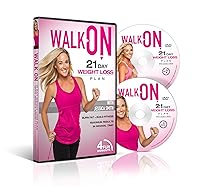 Vista 1 de Walk On 21 Day Weight Loss Plan 2 Disc Set DVD with Jessica Smith