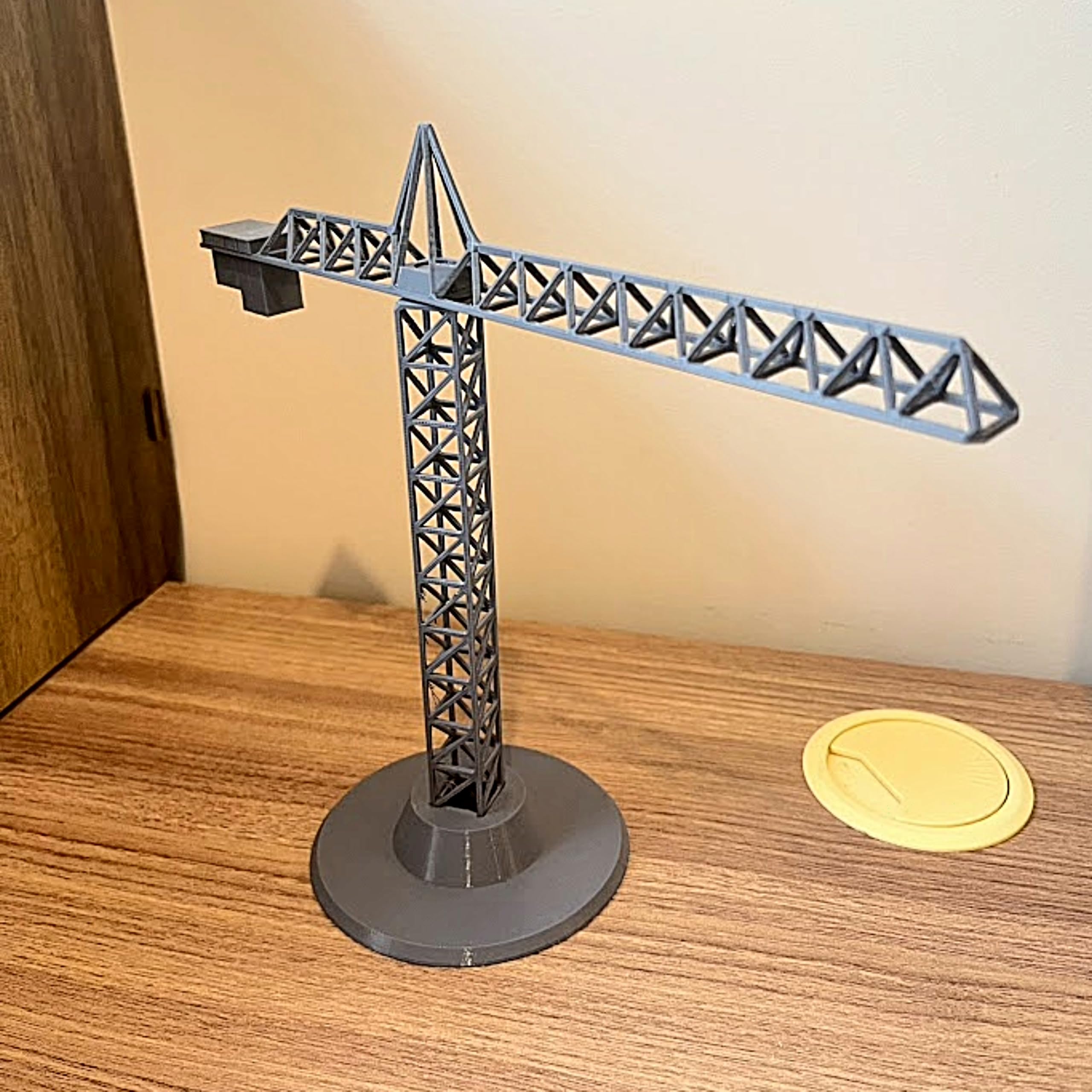 Mini Crane Tower Dummy Model – 3D Printed Construction Crane Display Model – Architectural Diorama & Desk Decor-image-39