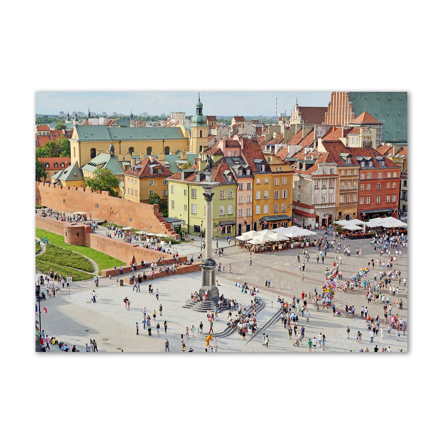 Tableau plexiglas Varsovie Tulup incassable pour sublimer une pièce humide ou un salon animé