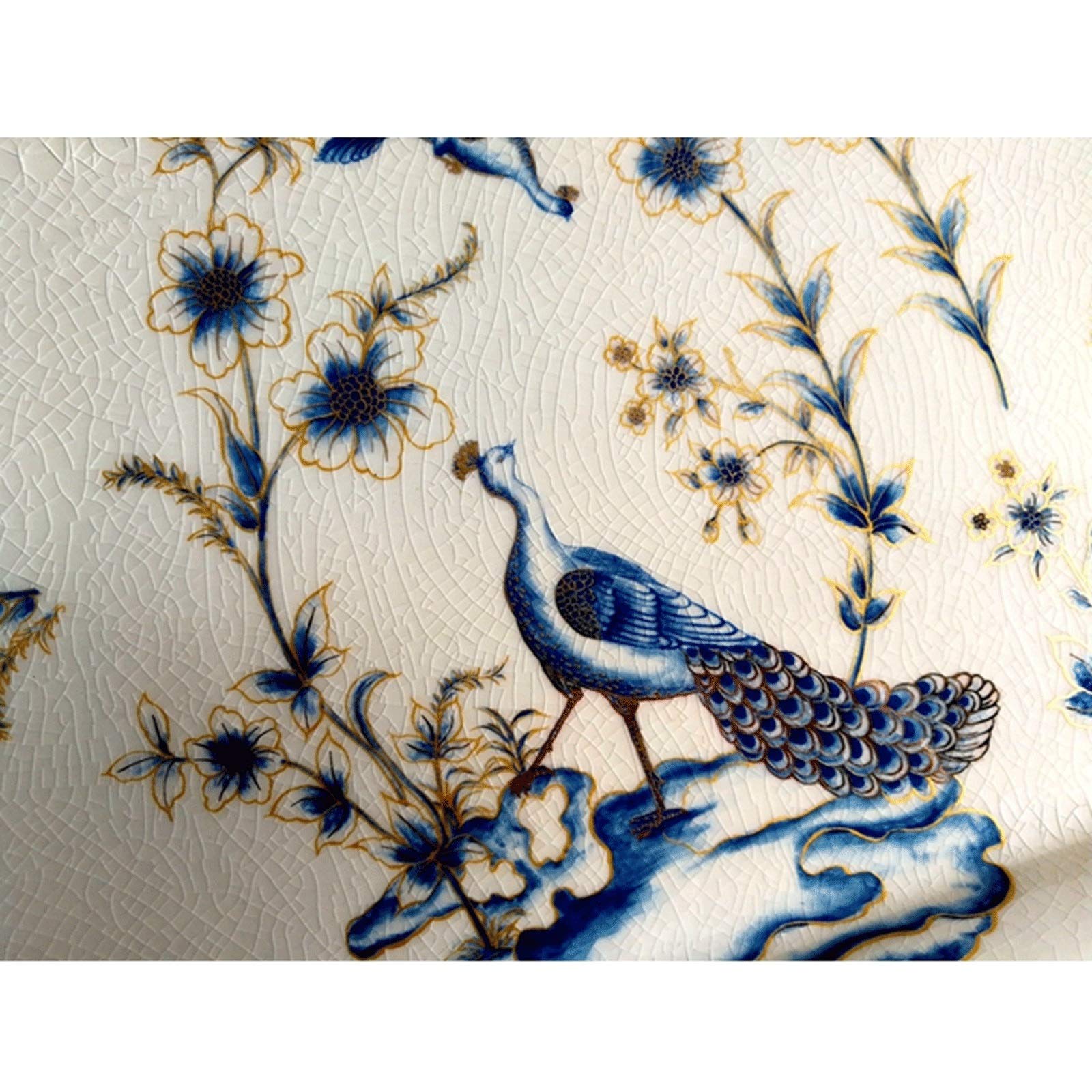 Generisch (DE koszyk na owoce 30 x 20 cm, prostokątna płyta porcelanowa, taca na owoce, na imprezę, talerz prezentacyjny, ciasto, deser, owoce, (EA))