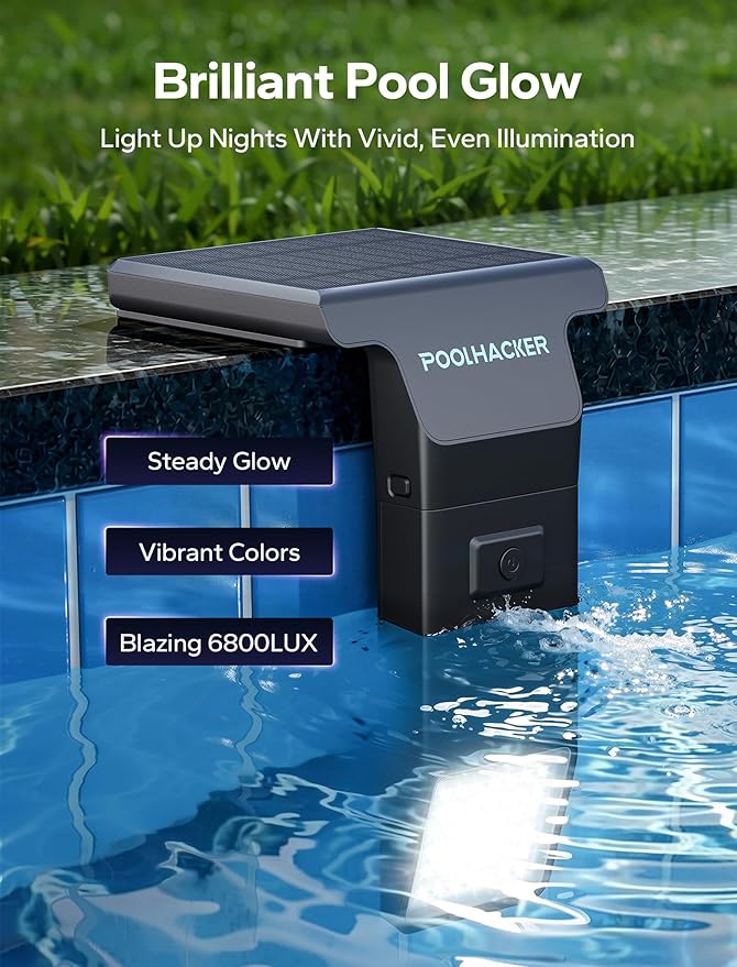 Luz Solar para Piscina LED 10 Colores 4 Modos con Control Remoto miniatura 7