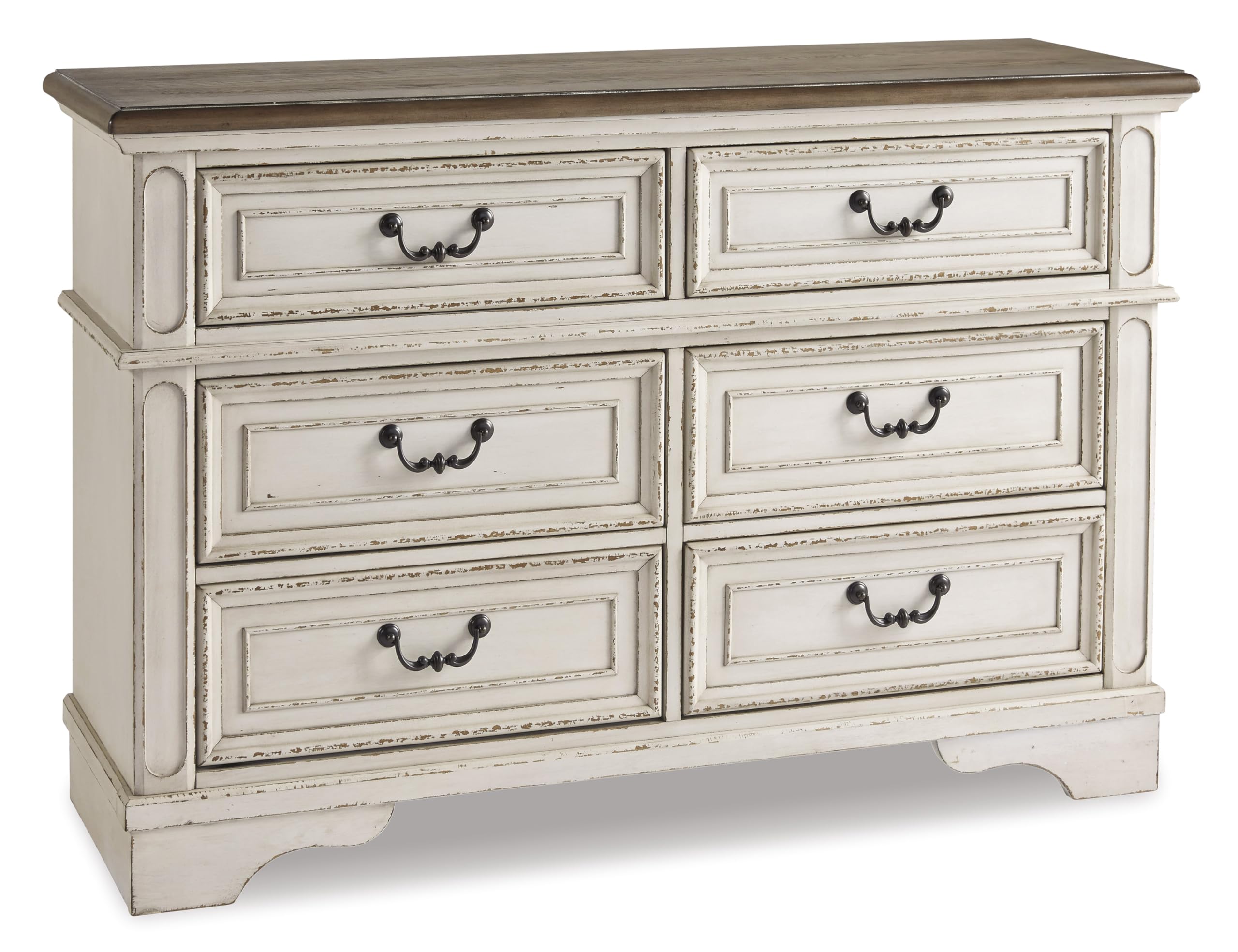 Signature Design By Ashley Realyn French Country Youth 6 Drawer Dresser