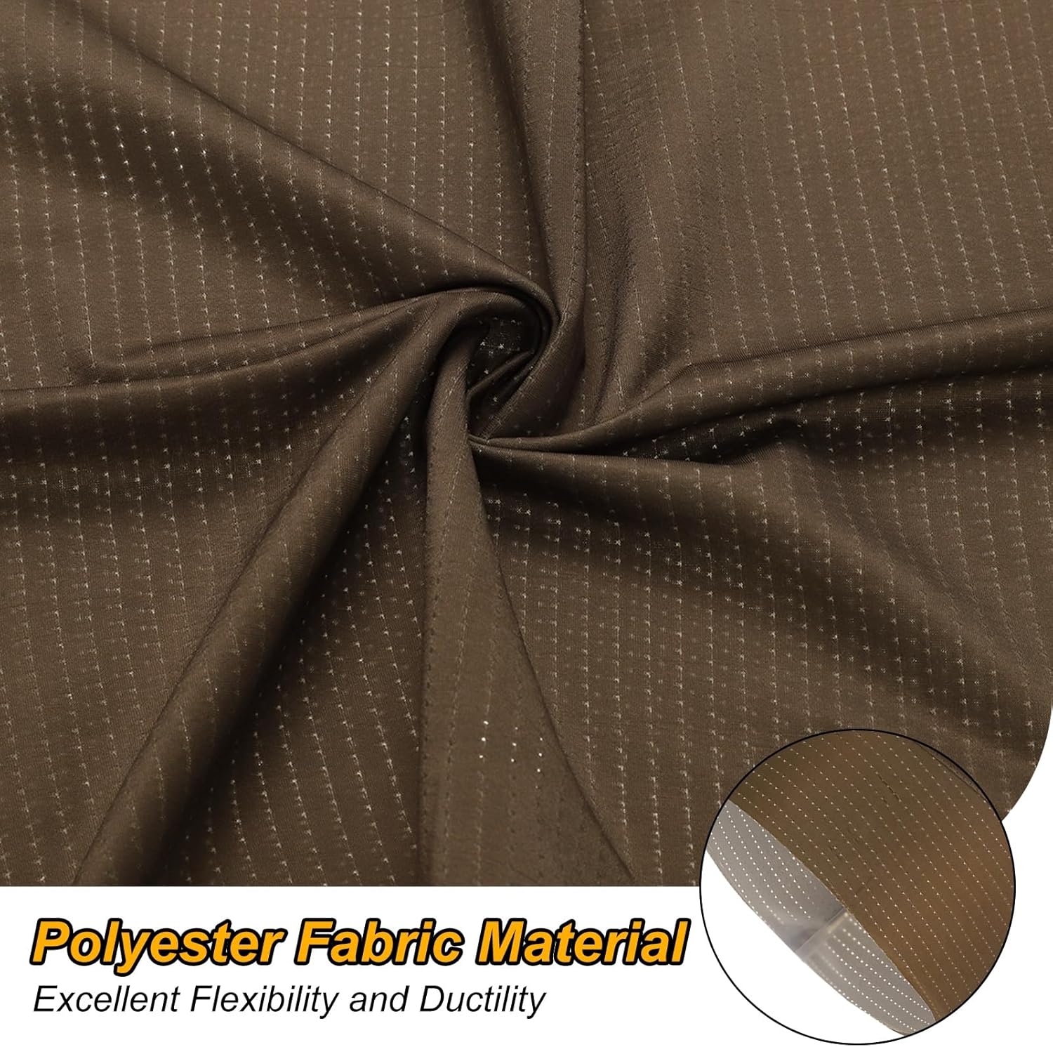 HARFINGTON Summer Cooling Neck Gaiter Sun Protection Face Mask Fishing Neck Gaiter Unisex Sunscreen Breathable Bandana for Hiking Outdoor Sports, Brown - Image 5