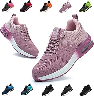 Arbeitsschuhe Leicht Herren Sicherheitsschuhe Damen rutschfest Sportlich Stahlkappenschuhe Atmungsaktiv mit Stahlkappe Arbeitsschutzschuhe