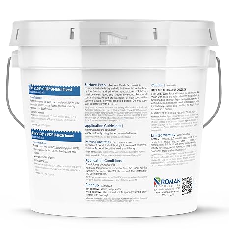 ROMAN PRO-690 Pressure Sensitive Flooring Adhesive 1-Gallon