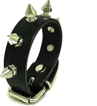 666 スパイク スタッズ ブレスレット*黒 81PQg0Q-8aL._AC_AC_SY350_QL65_.jpg