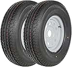 2PK Durun ST205/75R15 Radial Trailer Tire with 15