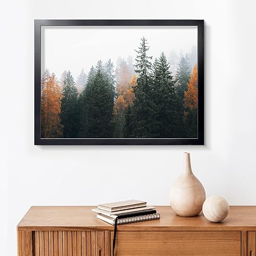 Miniatura 5 de Annecy Marco de fotos de 19.25 x 26.75 pulgadas color negro (paquete de 2), marco de rompecabezas de 19.25 x 26.75 pulgadas para decoración de