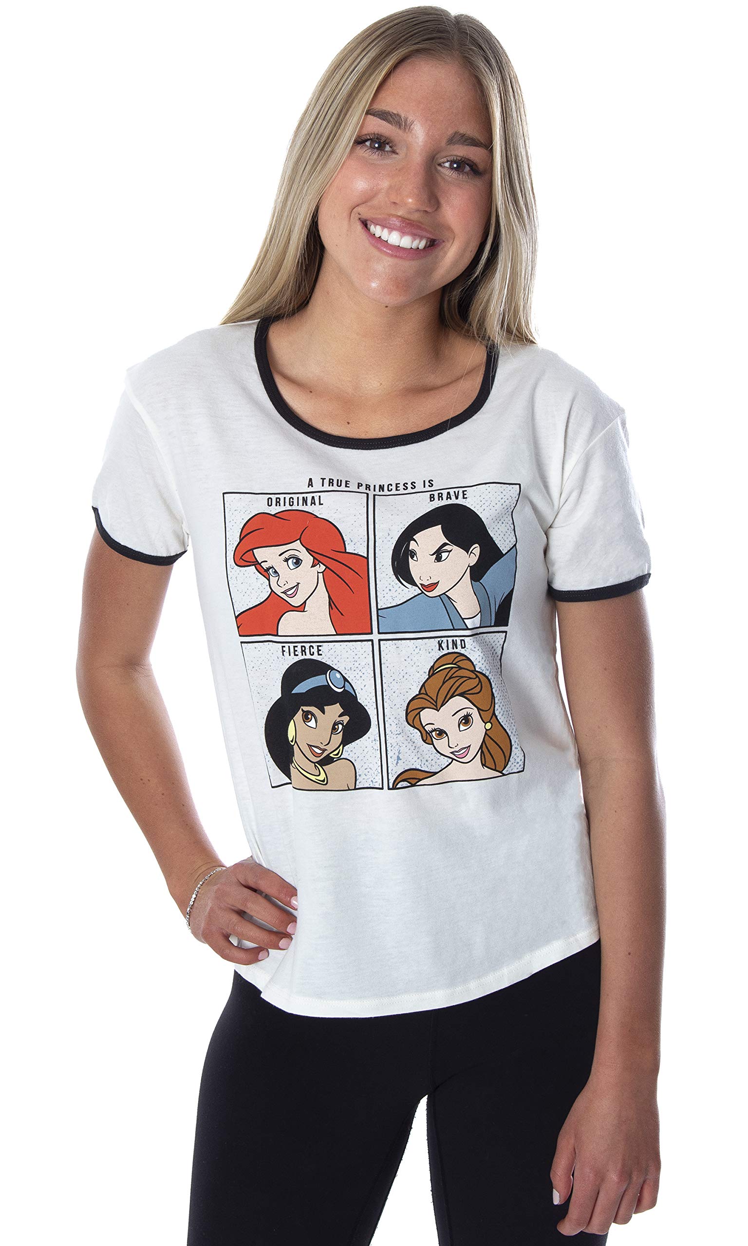 Disney Princess Junior's Original Brave Fierce Kind Graphic T-Shirt