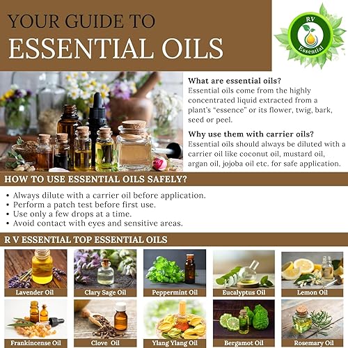 Miniatura 9 de R V Essential Aceite esencial de orégano puro, 1.7 fl oz (1.69 oz)- Origanum Vulgare (grado terapéutico 100% puro y natural)