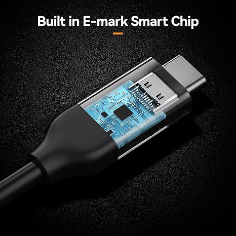 iDsonix [USB-IF Certified] USB 4 Cable 1ft Compatible with Thunderbolt 4 Cable Thunderbolt 3 Cable, 40Gbps USB4 Cable 100W Charging,8K or Dual 4K Display,for MacBook, iMac, Quest Link, eGPU
