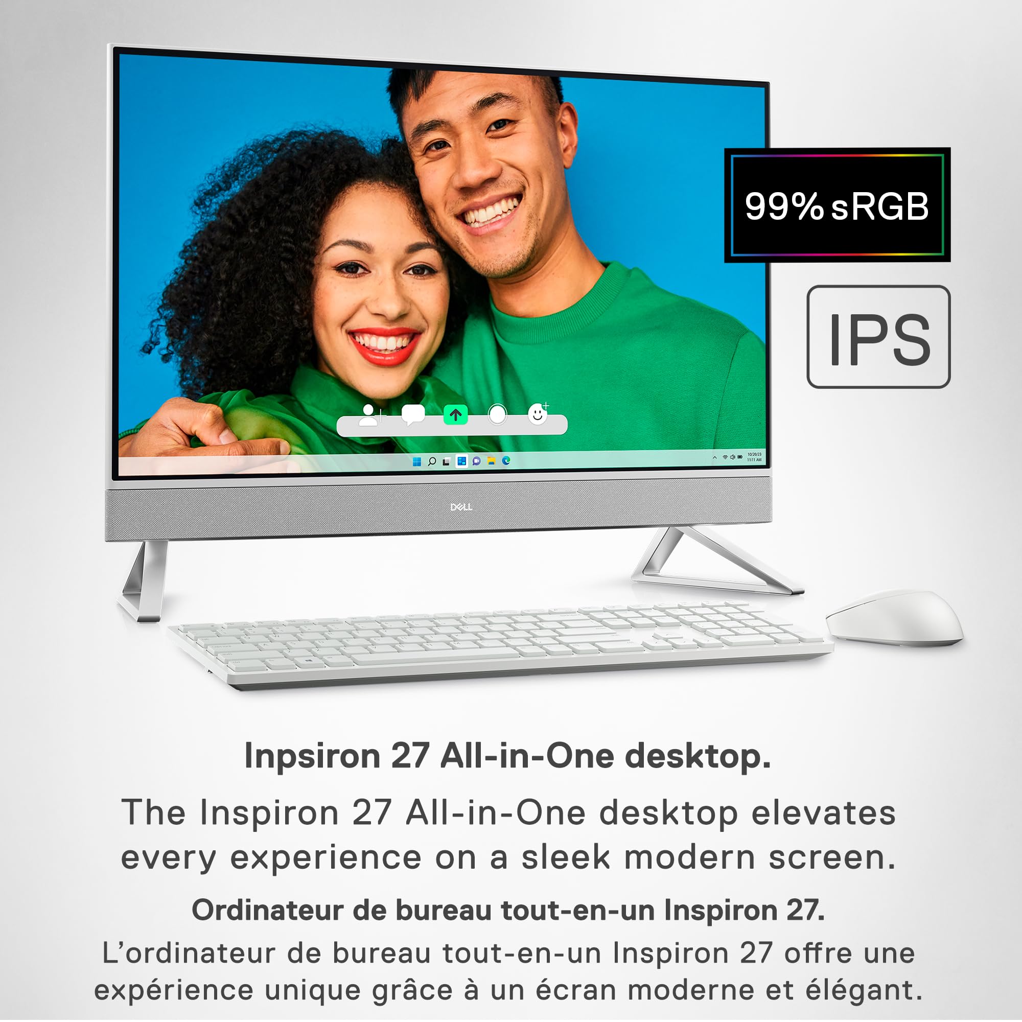 Dell Inspiron 7720 All in One Desktop - 27-inch FHD Touchscreen