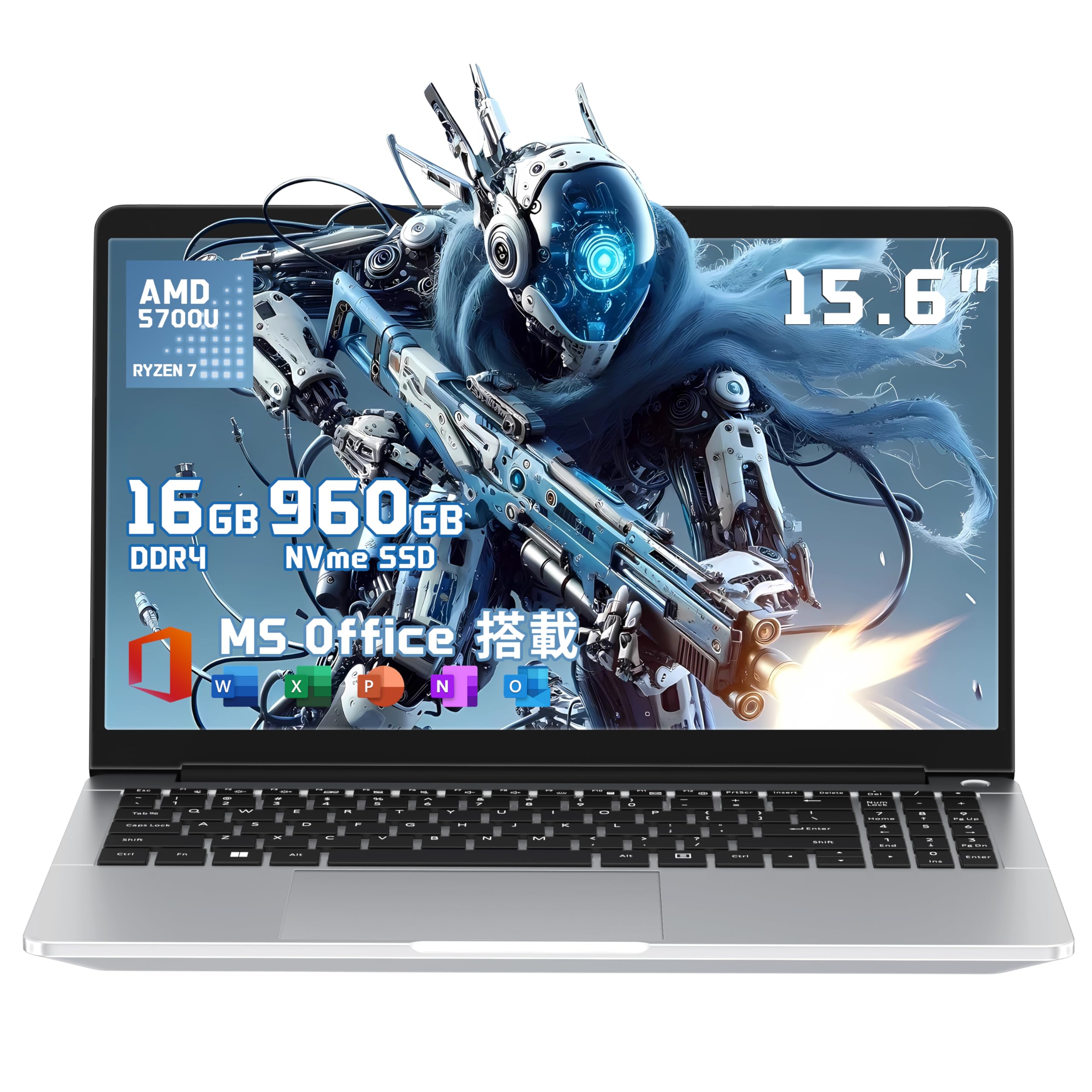 Amazon.co.jp: SERYUB ノートパソコン AMD Ryzen 7 5700U 8コア16