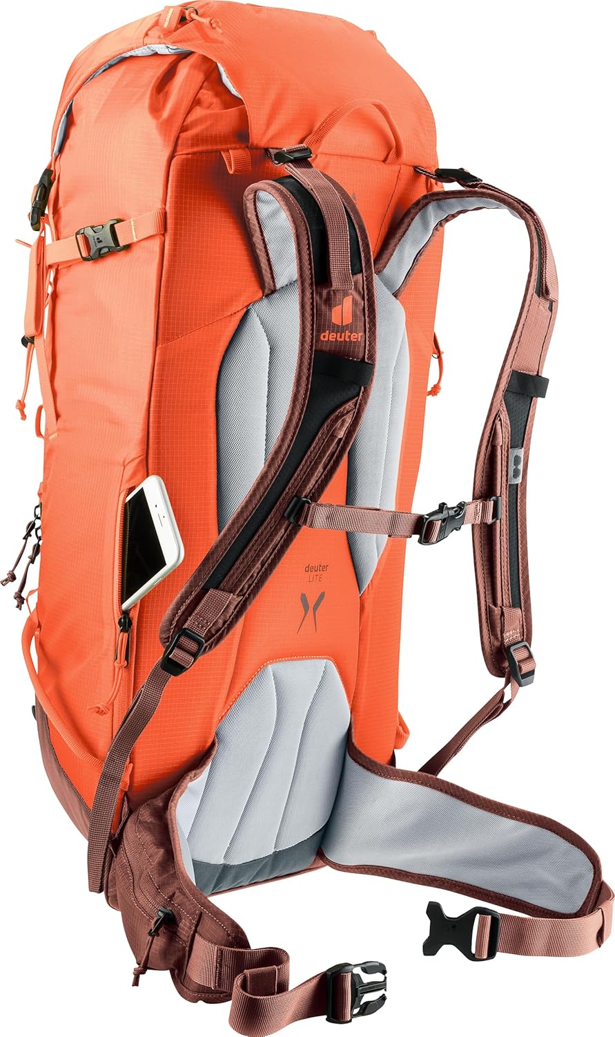 Deuter Freescape Lite 26 Ski Tour Backpack - Papaya-Umbra