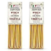 Vista 9 de Antichi Poderi - Pasta orgánica de tinta de calamar negro, fideos de pasta negra hechos con sémola de trigo duro, tinta de calamar y germen