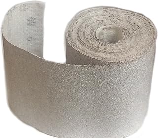 Sungold Abrasives 66835 Hook & Loop Sanding Rolls for Karebac Line Profile Sanders 220 Grit Premium Plus Paper Stearated Aluminum Oxide, 4-7/8" x 5 yd