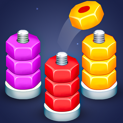 Nuts And Bolts Challenge Color Sort Puzzle Master 3D: Bolt Sorting Game 2025