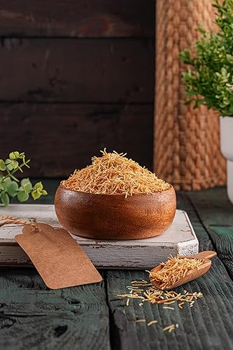 Miniatura 4 de GOURMO Kadayif triturado y horneado 200 g (7.1 oz), Masa de fillo rallada Kataifi para barras de chocolate Dubai, Kunafa, Knafeh