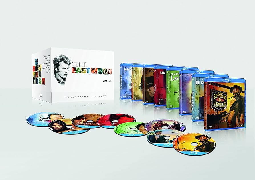 その他 Clint Eastwood Box [Import allemand] 2mvetro Clint Eastwood Collection (18) 8 Discs - CeX (UK): - Buy