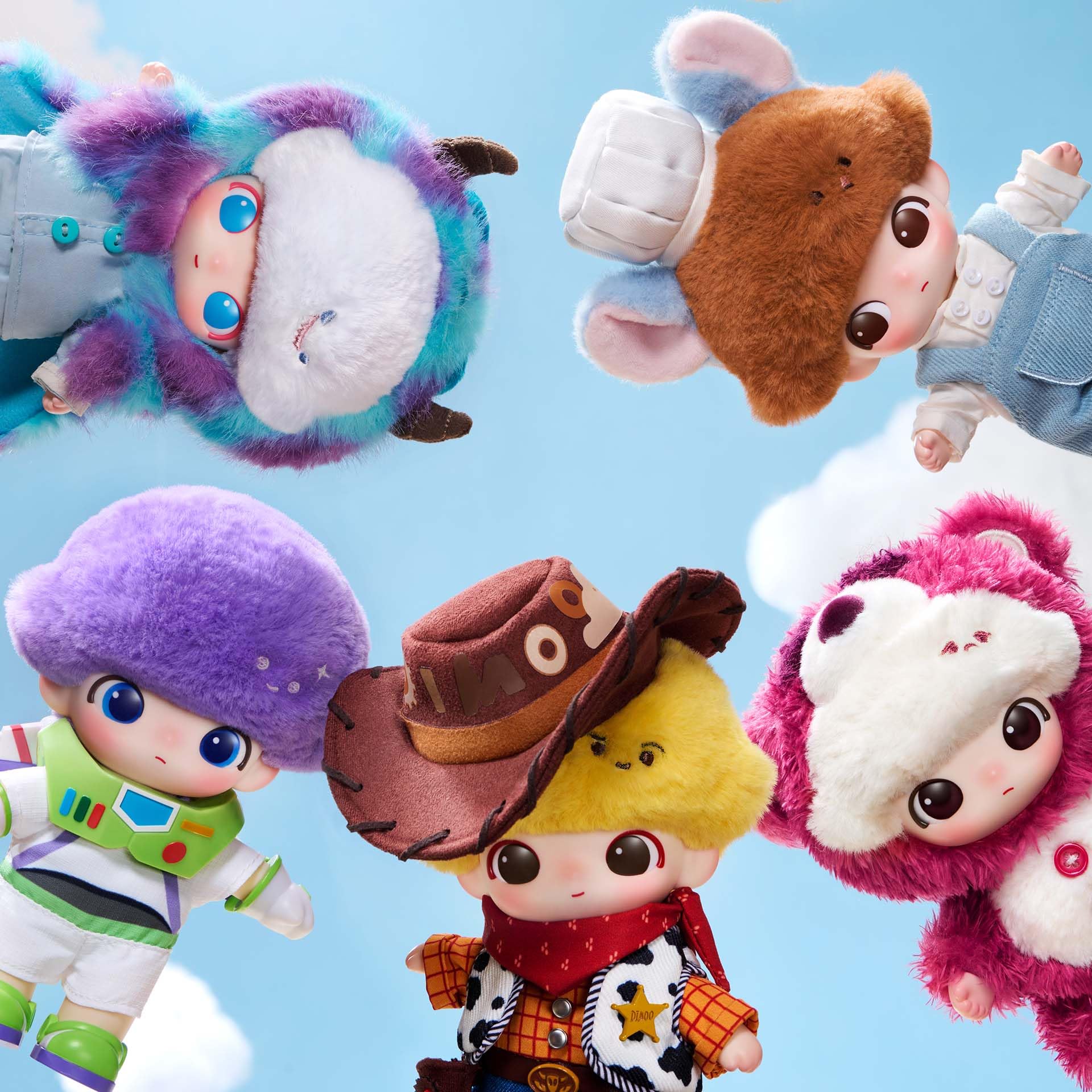 POP MART DIMOO World - Scatola per ciechi in vinile, serie Pixar