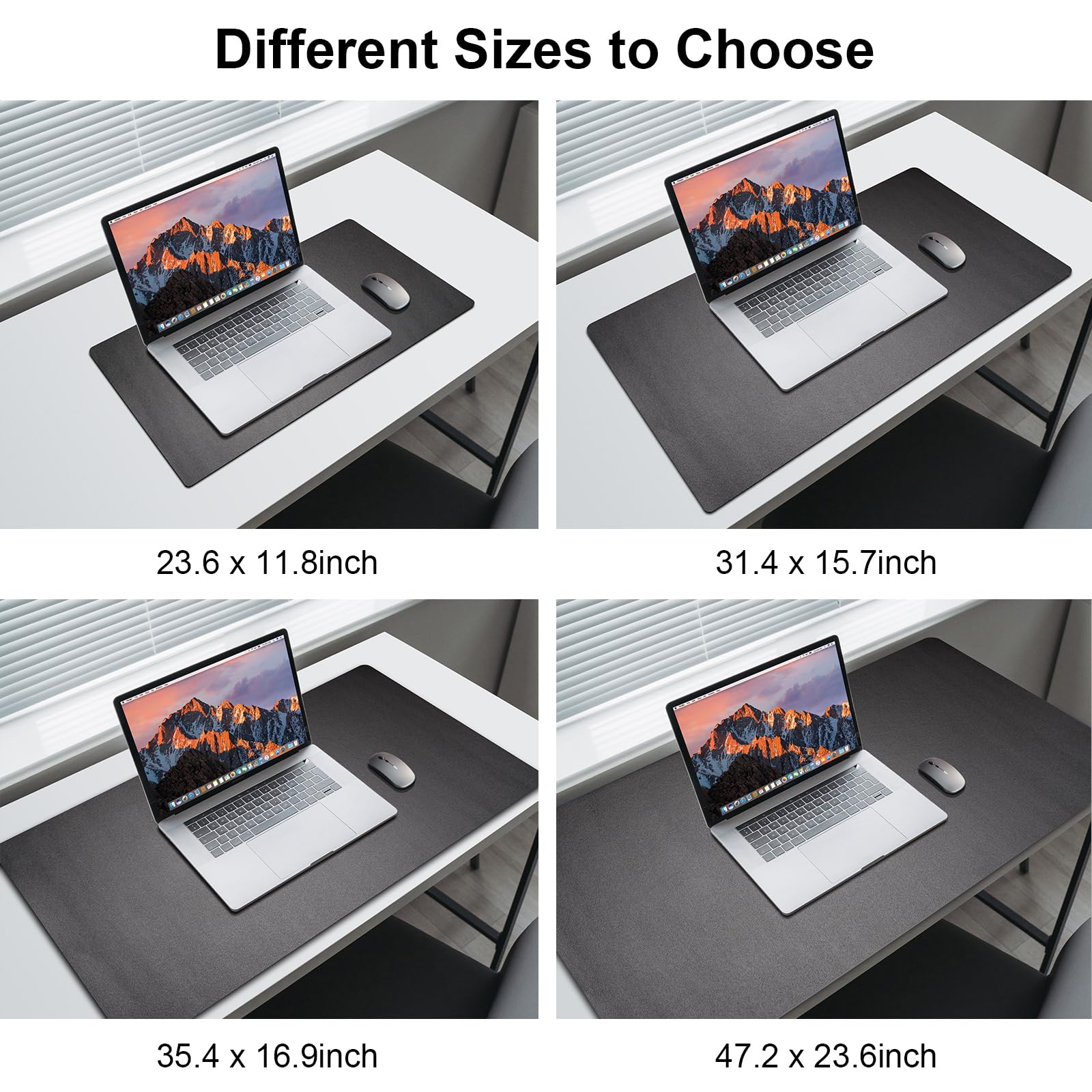 Sous-main et sous-main de bureau (120 x 60 cm)