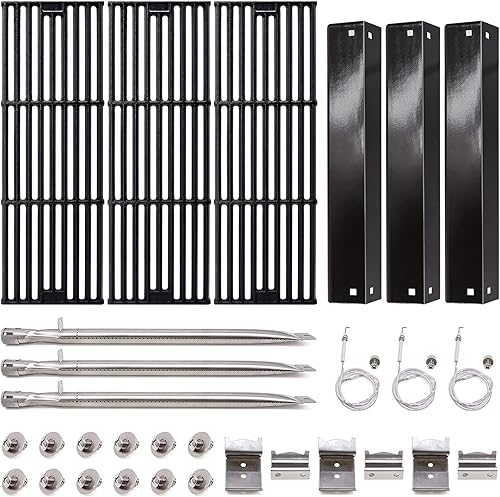 Adviace Piezas de repuesto de parrilla para parrilla Char Griller 5050, 5650, 2121, 3001, 5072, 3030, 2123, 2828, King Griller 3008, 5252, rejillas