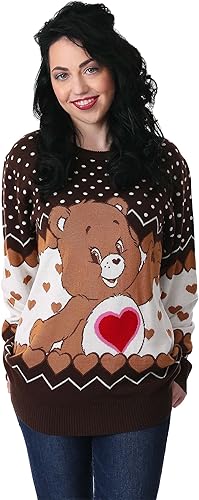 Fun Costumes Tenderheart Bear Adult Care Bears Ugly Christmas Sweater