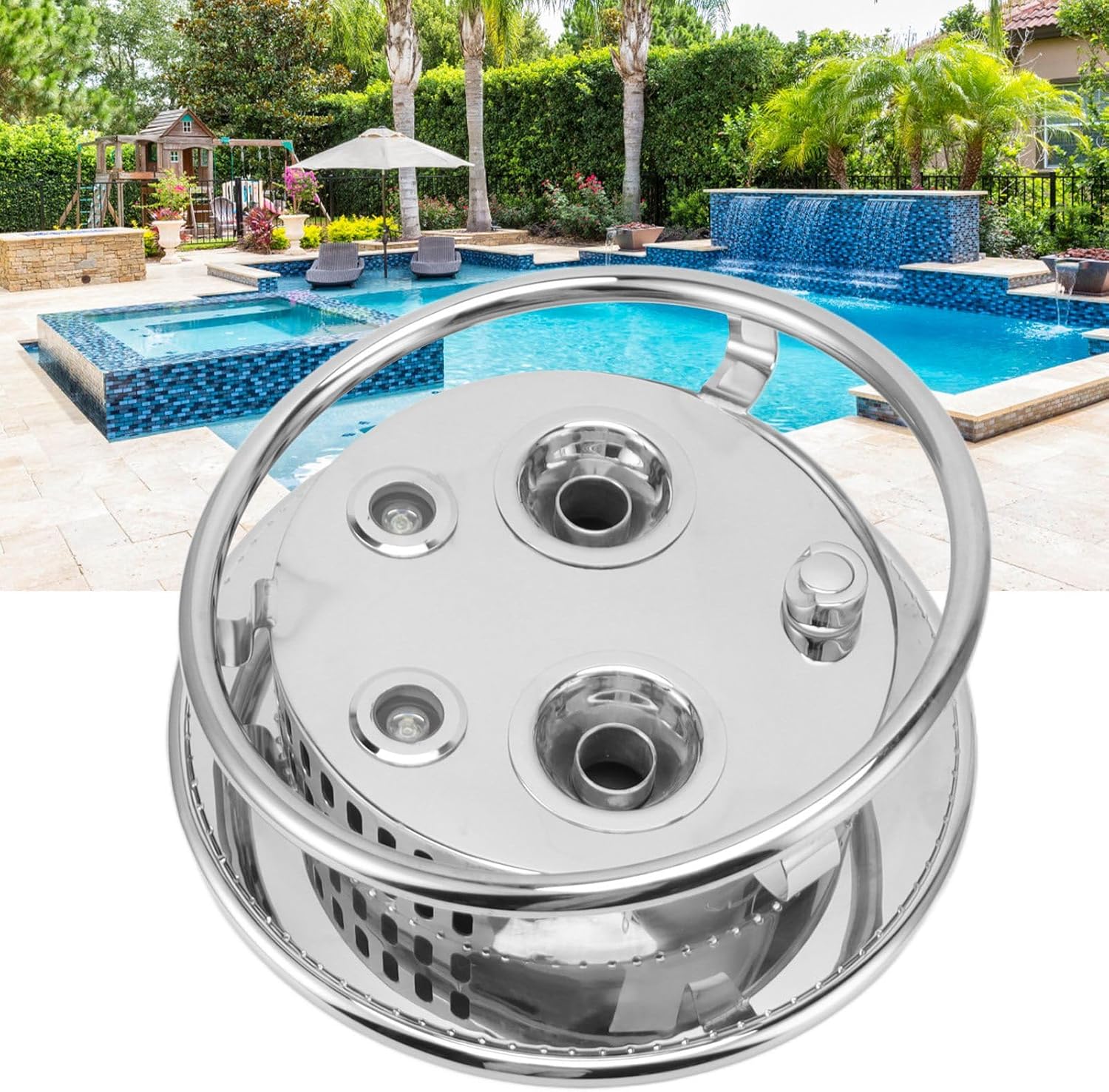 Jet Swim Training Device G2 Countercurrent Female Thread 12V LAMP Pool Counter Current Surfing Device Swim Trainer for Swimming