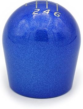 Billetworkz Weighted Shift Knob 500g Compatible with 2022-25 Subaru BRZ/Toyota GR86 Manual, Candy Blue