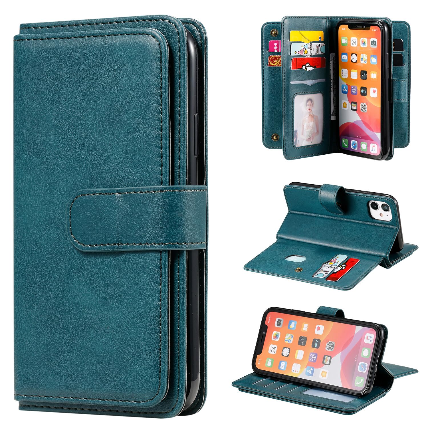Étui portefeuille iPhone 16 Pro Max pour ne plus perdre vos cartes - 8