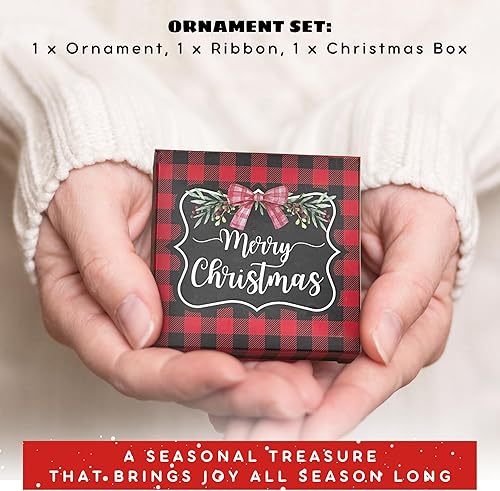 Miniatura 5 de Adornos de Navidad de gnomo, adornos de gnomos para árbol de Navidad, regalos de gnomos para mujeres, hombres, amantes - Adorno de Navidad acrílico