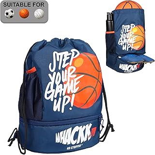 Whackk Blitz Blue Soccer|Football Equipment Bags|Basketball Volleyball Throwball Drawstring Backpack Bags|Shoes Mobile Bottle Holder Pocket|Sports Men Boys Bag|Dori Backpack |Gym Bag|Kitbag Kit Bag-picture-18