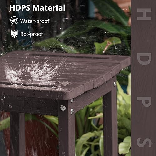 Miniatura 24 de LUE BONA HDPS - Banco de ducha, banco de ducha azul cielo para ducha interior con estante, taburete de ducha impermeable para spa y baño, resistente