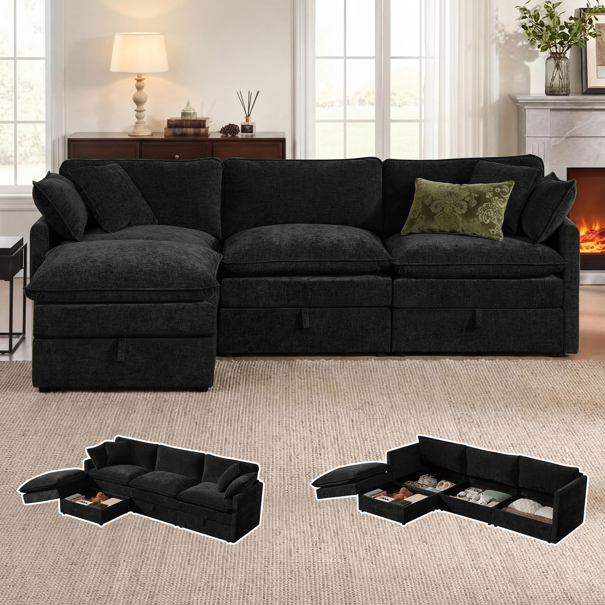 Myroyalsit 103 L Shape Couch