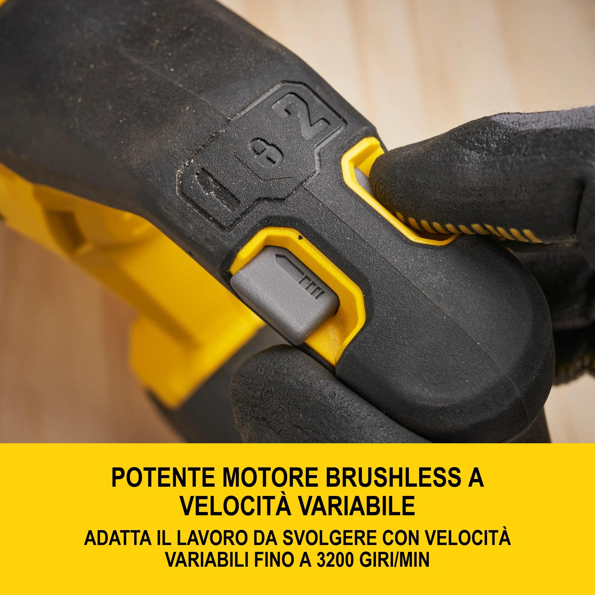 STANLEY FATMAX V20 Sega a gattuccio brushless abatteria, SFMCS311B-XJ