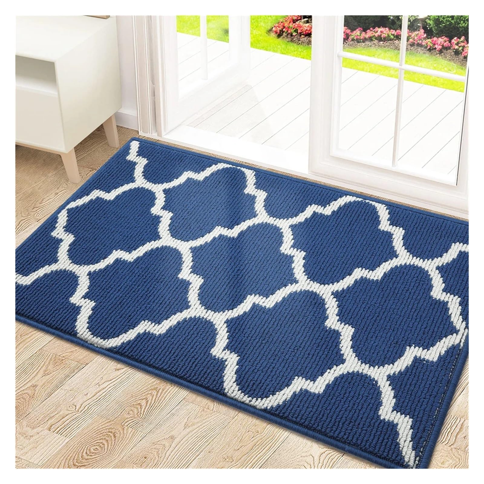 Tapis d'entrée ultra absorbant en microfibre lavable pour un sol propre