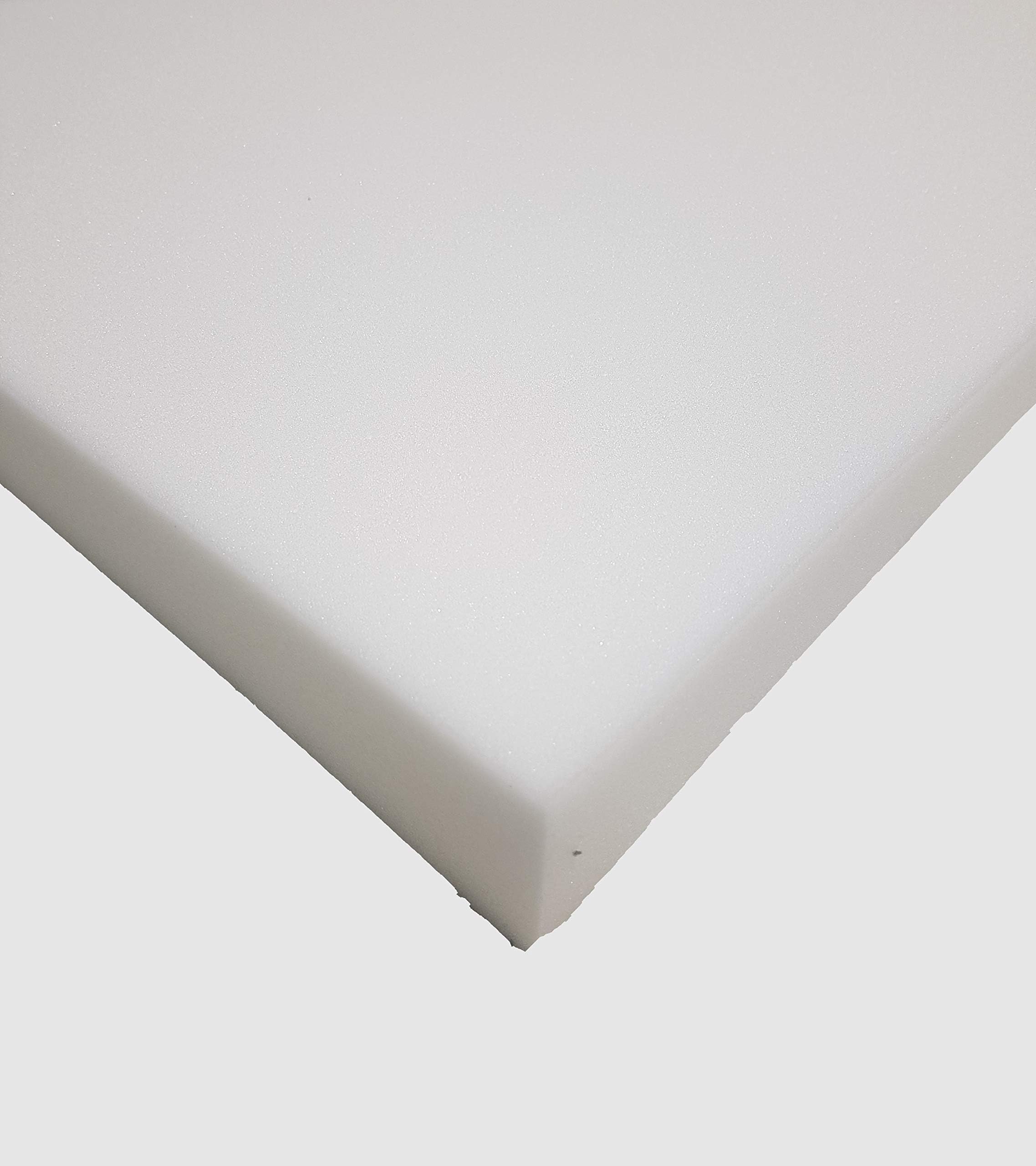 Smooth self-adhesive foam, sound-Proof (100 x 50 cm x H), white or black, white