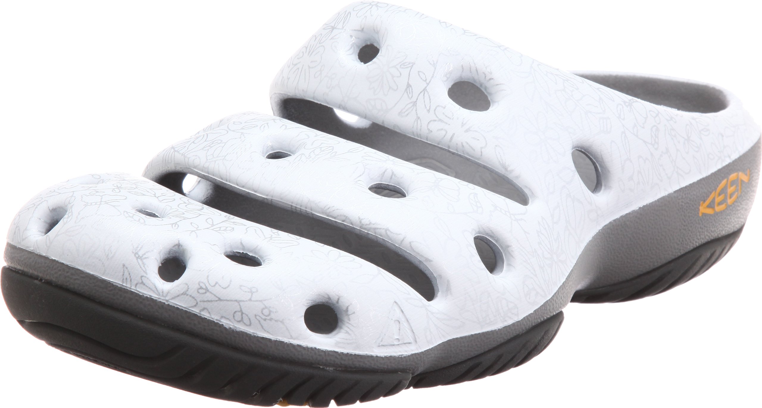 キーン YOGUI ARTS Hawaii Flowers 25㎝ W8 Keen 10020379 yogui Arts-m Hawaii Flowers Silver 9 : Amazon