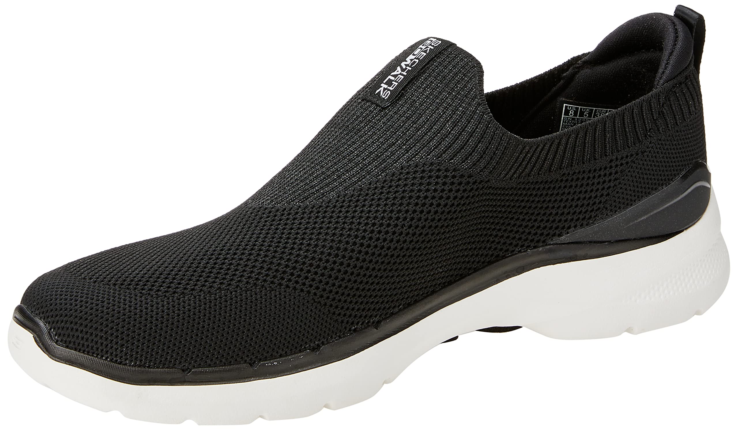 Womens GO Walk 6 - Vibrant Smile Slip-on Walking Shoes