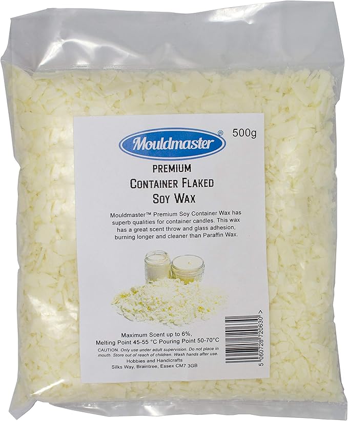 Mouldmaster Premium Container Soy Wax Flaked 500g Amazon.co.uk Home