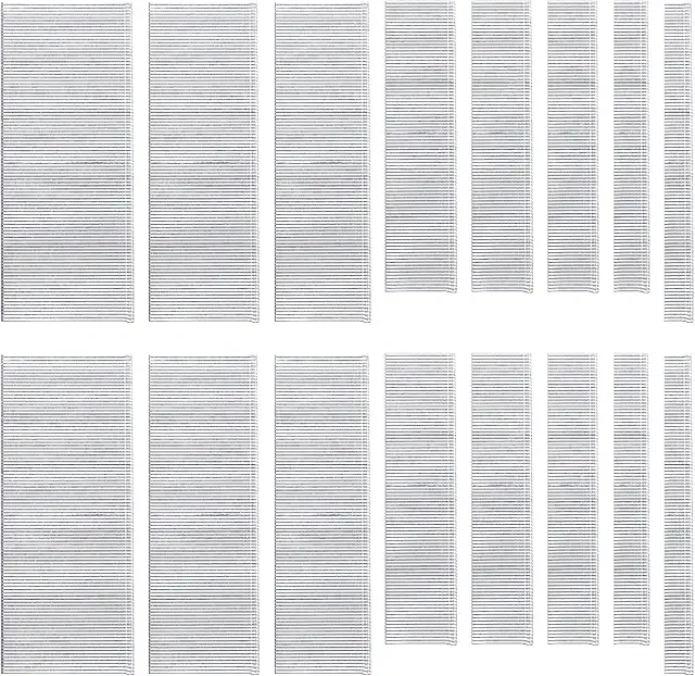 GLARKS 4800Pcs 18 Gauge Galvanized Brad Nails Assortment Kit