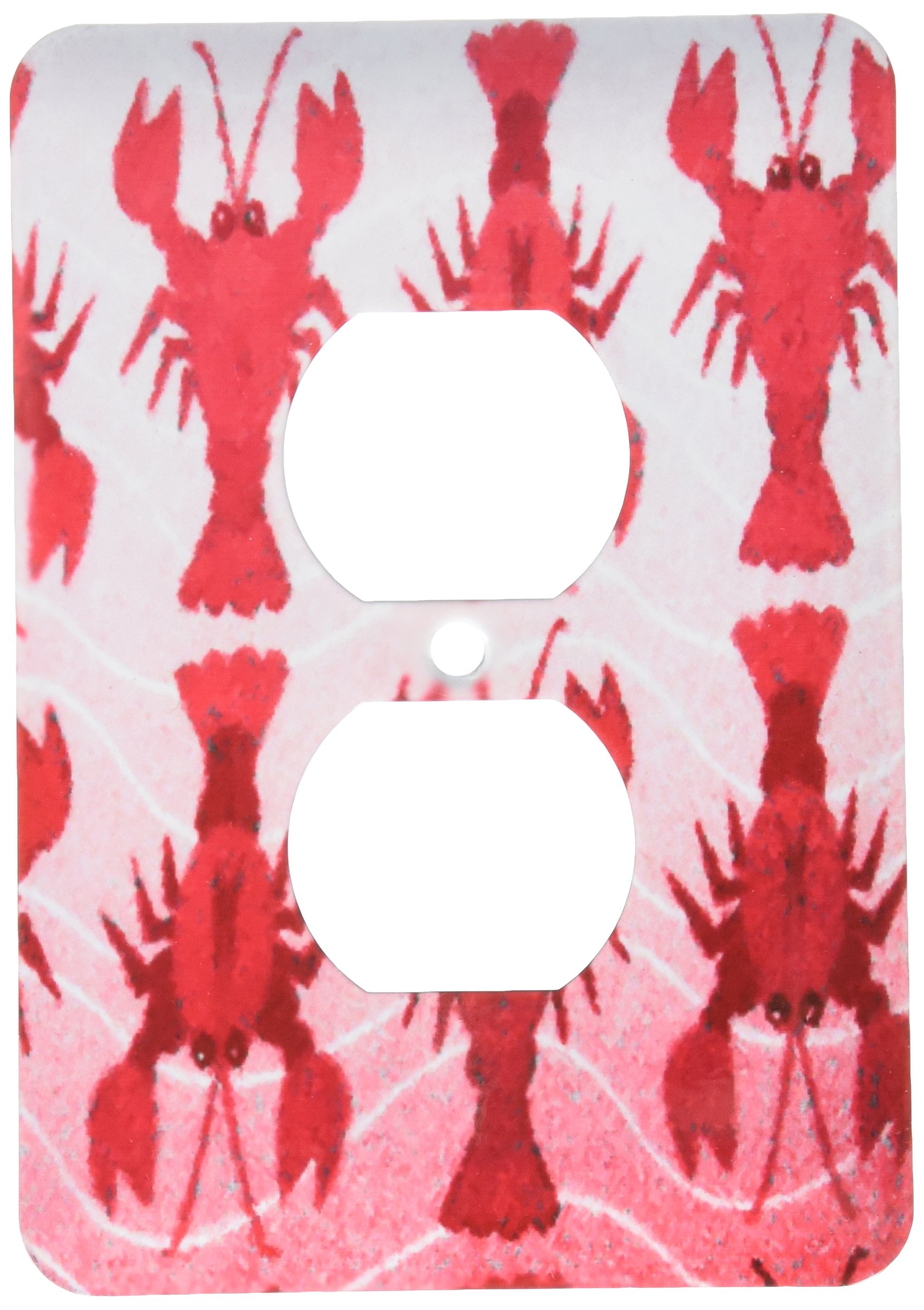 Lobsters Rouge 2 Prise décoration murale marine 3dRose Lsp_35123_6