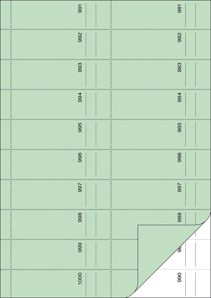 h&amp;l 紙チケット コピー用紙A3: 日用品