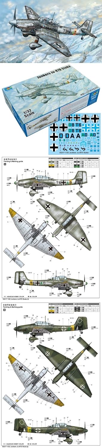 Trumpeter Junkers Ju-87D Stuka Model Kit