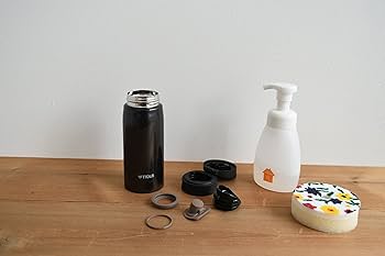 320ml ブラック 水筒 本体丸洗いOK*7 320ml ブラック 水筒 本体丸洗いOK*7