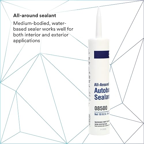Miniatura 2 de 3M Sellador Autobody All-Around 08500, de cuerpo medio, a base de agua, de secado rápido, cartucho de 110 galón10 fl oz, blanco