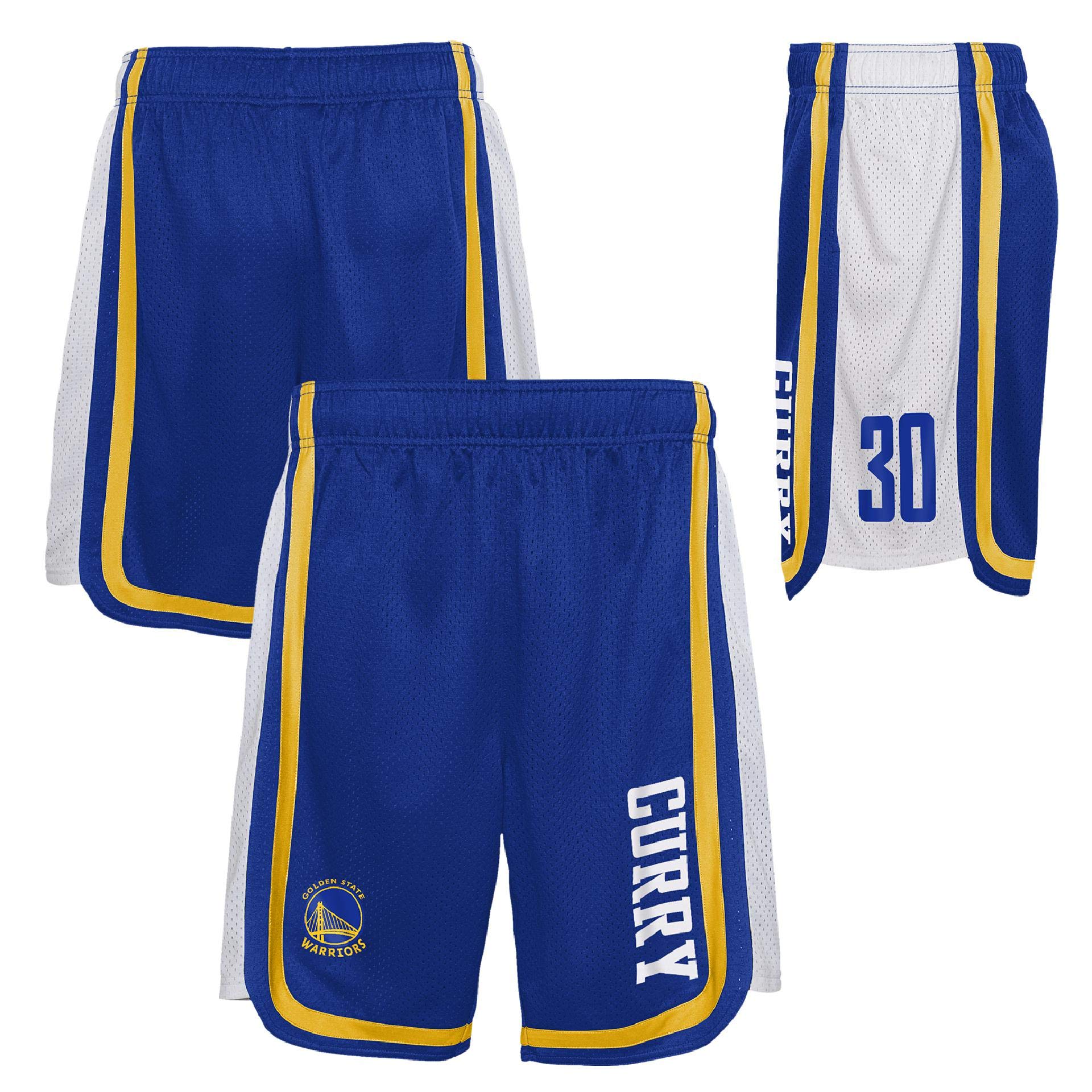 OuterStuff NBA Hose Short Golden State Warriors Stephen Curry Basketball Jersey Player Hooper