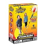 Stomp Rocket Super High-Performance X-Treme Rocket Launcher for Kids Soars Up to 400 Feet - 6 Rockets - Fun Outdoor Toys for Boys & Girls - STEM Foam Blaster - Ages 9 and Up